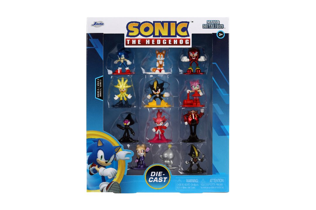 Jada 1.65" Nano Metalfigs Sonic: 12-Pack W3