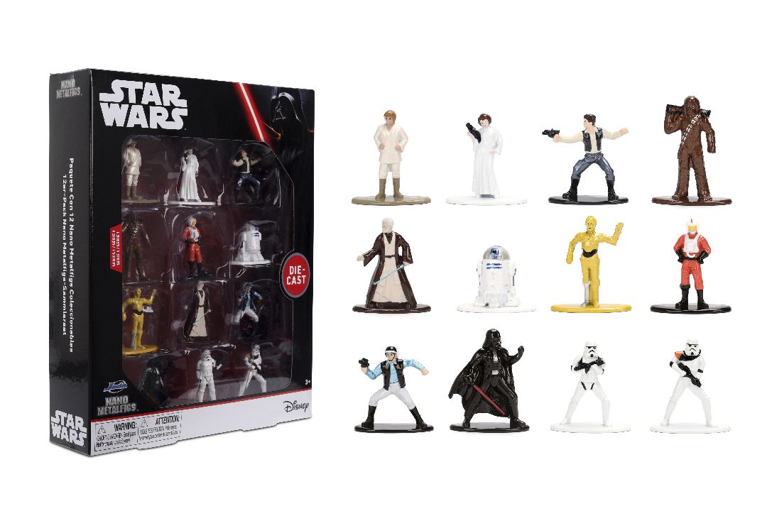Jada 1.65" Nano Metalfigs Star Wars: 12-Pack W1