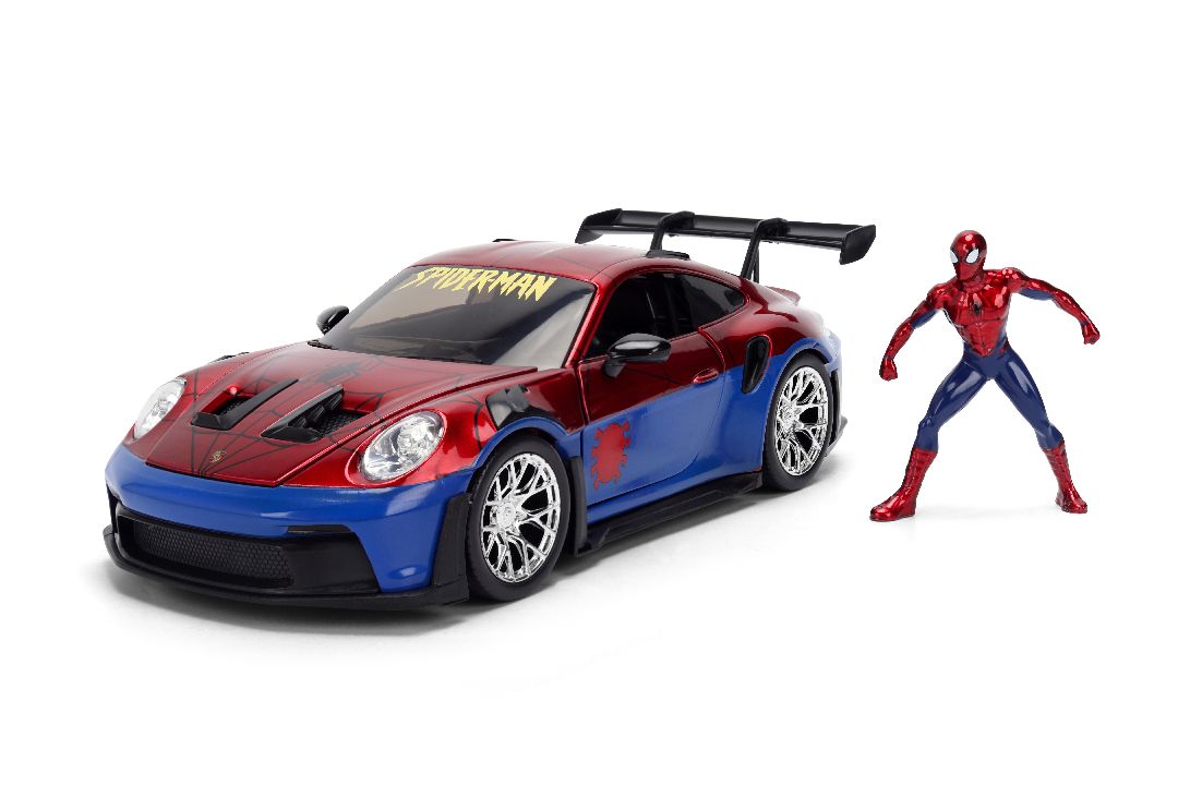 Jada 1/24 HWR - Porsche 911 GT3 RS w/Spider-Man