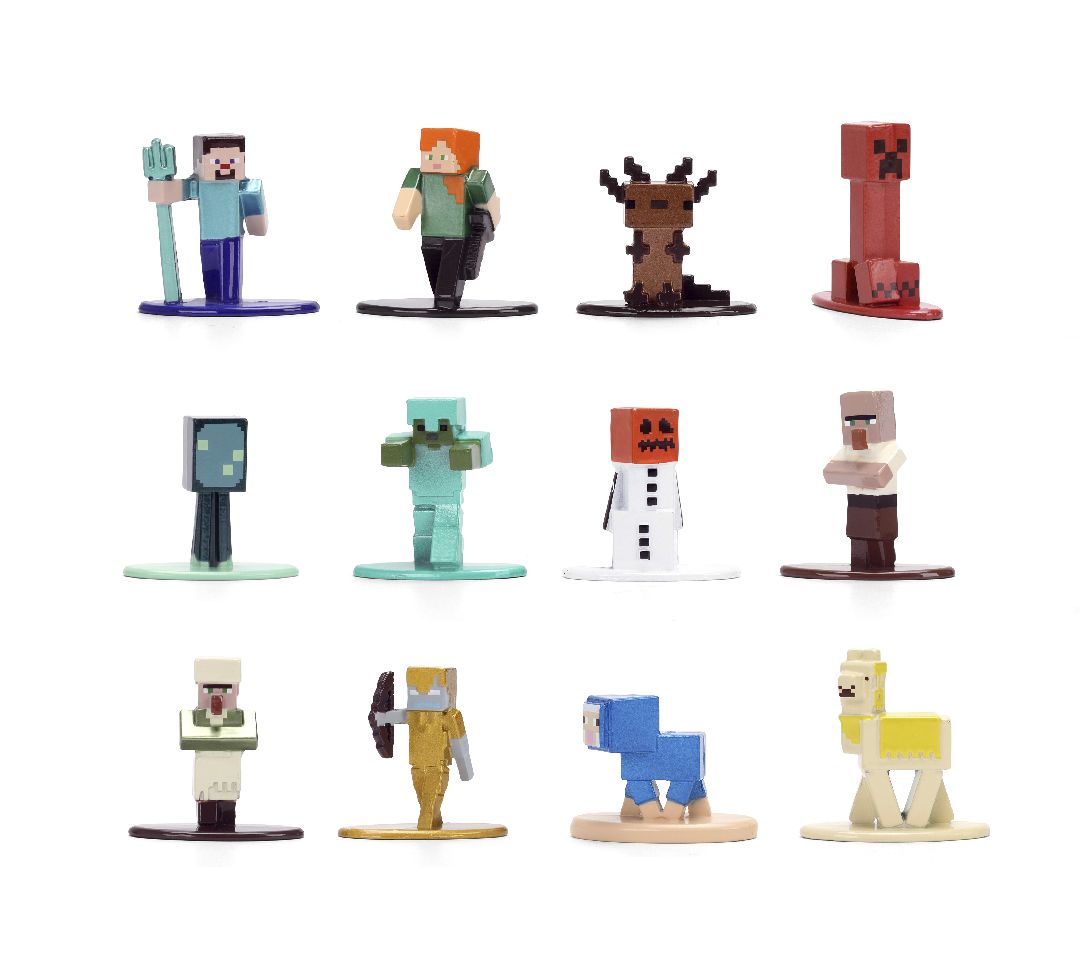 Jada 1.65" Nano Metalfigs Minecraft: 12-Pack W17
