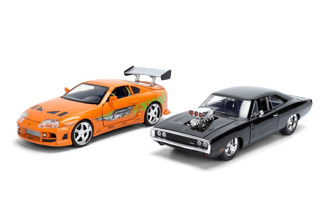 Jada 1:24 "Fast & Furious 25th" Dom & Brian Twin Pack