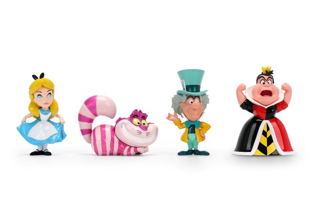 Jada 2.5" Metalfigs - Disney - Alice in Wonderland (4-Pack)
