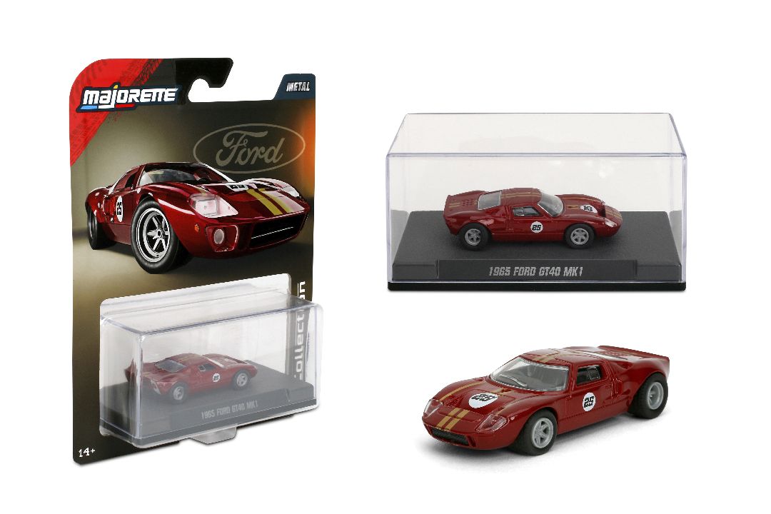 Jada 1/64 "Majorettte" Collection Wave 2 – 1965 Ford GT40 MK1
