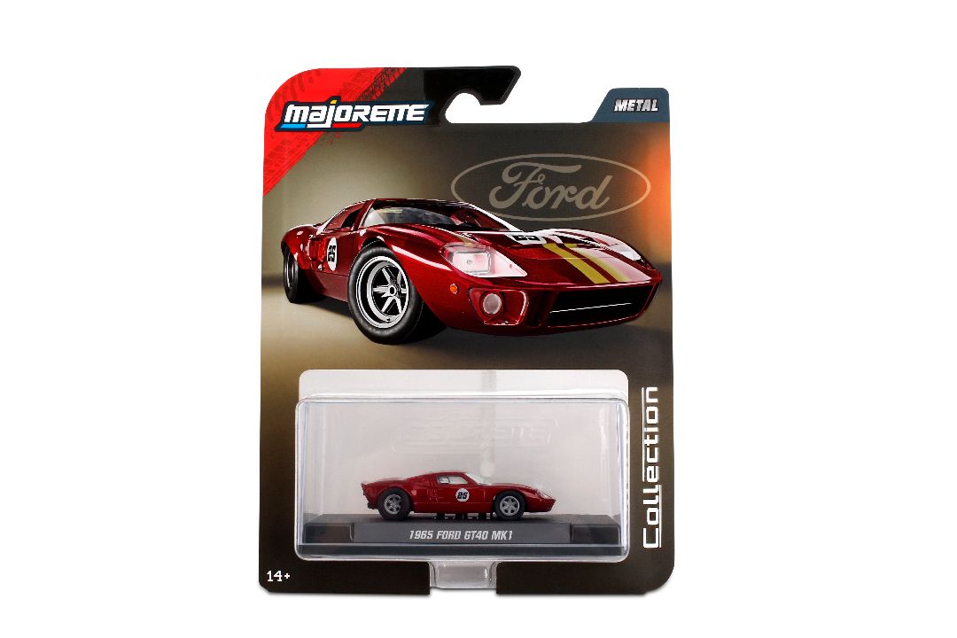 Jada 1/64 "Majorettte" Collection Wave 2 – 1965 Ford GT40 MK1