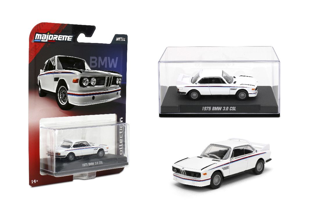 Jada 1/64 "Majorettte" Collection Wave 2 – 1975 BMW 3.0 CSL