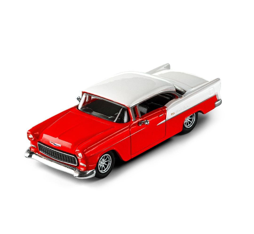 Jada 1/64 "Majorette" Series W3 - 1955 Chevy Bel Air