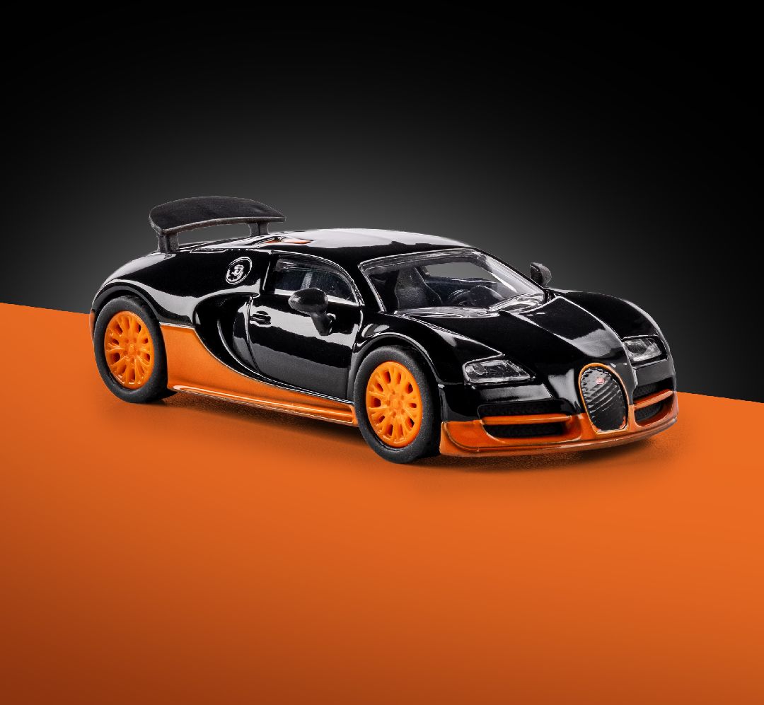 Jada 1/64 "Majorette" Series W3 - 2005 Bugatti Veyron