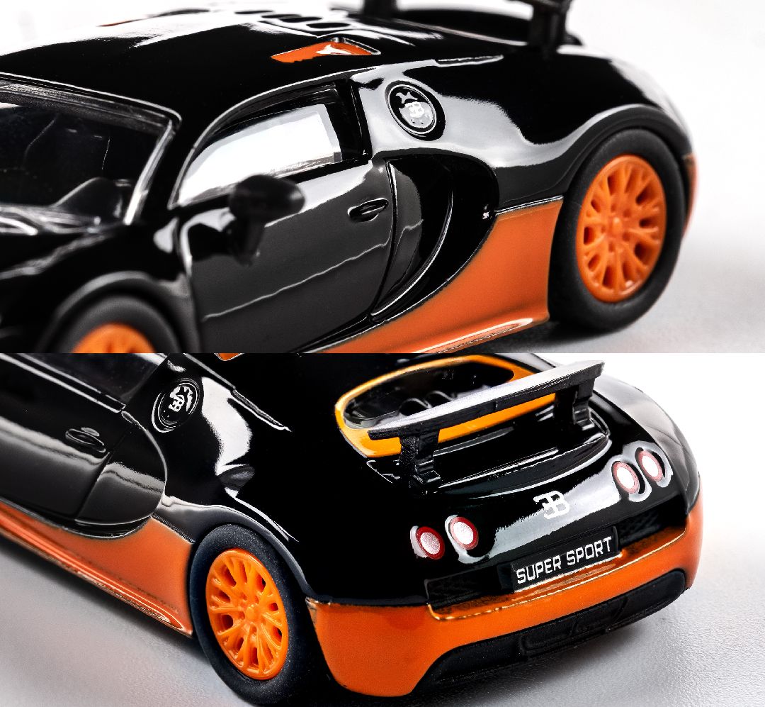 Jada 1/64 "Majorette" Series W3 - 2005 Bugatti Veyron
