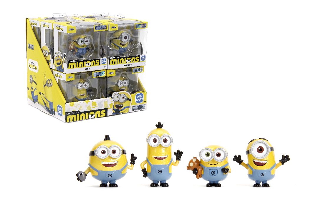 Jada 2.5" Metalfigs - Minions Single Pack in PDQ - 12 Pack