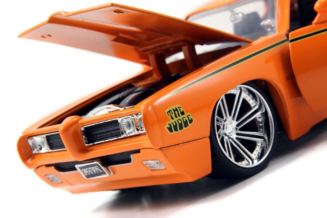 Jada 1/24 "BIGTIME Muscle" 1969 Pontiac GTO Judge - Click Image to Close