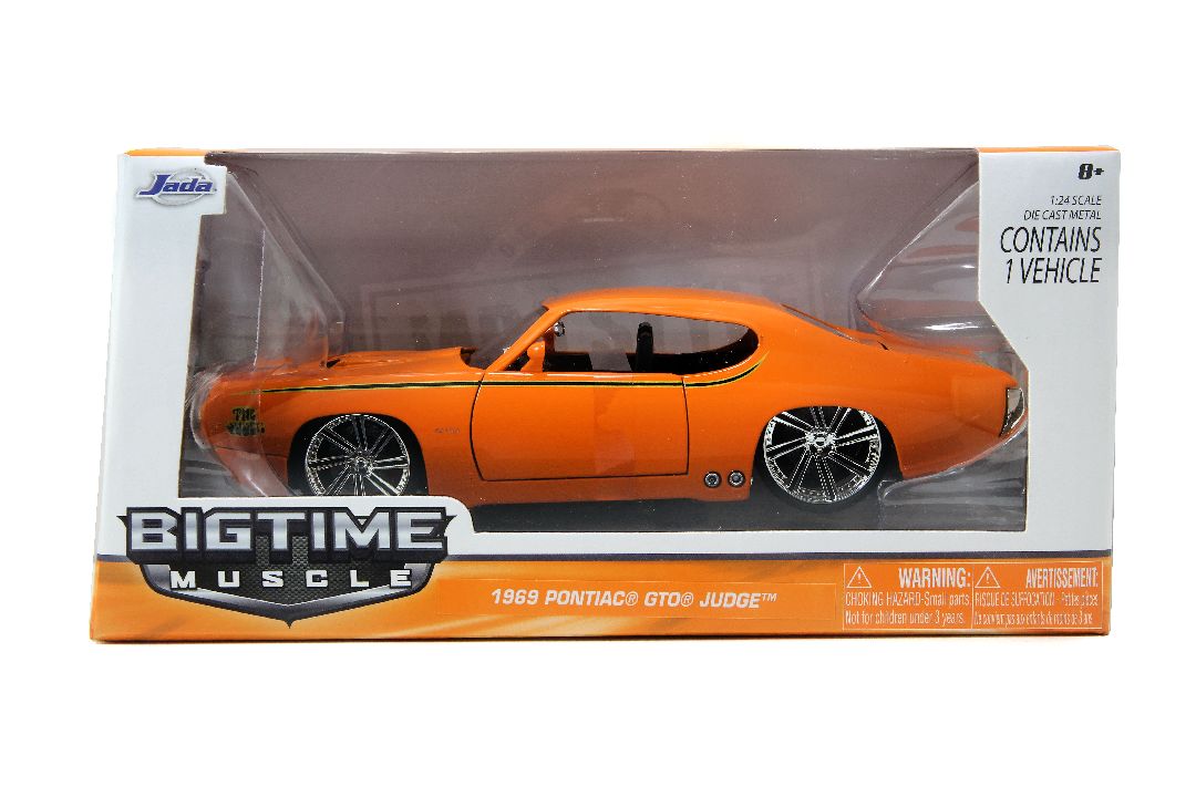 Jada 1/24 "BIGTIME Muscle" 1969 Pontiac GTO Judge