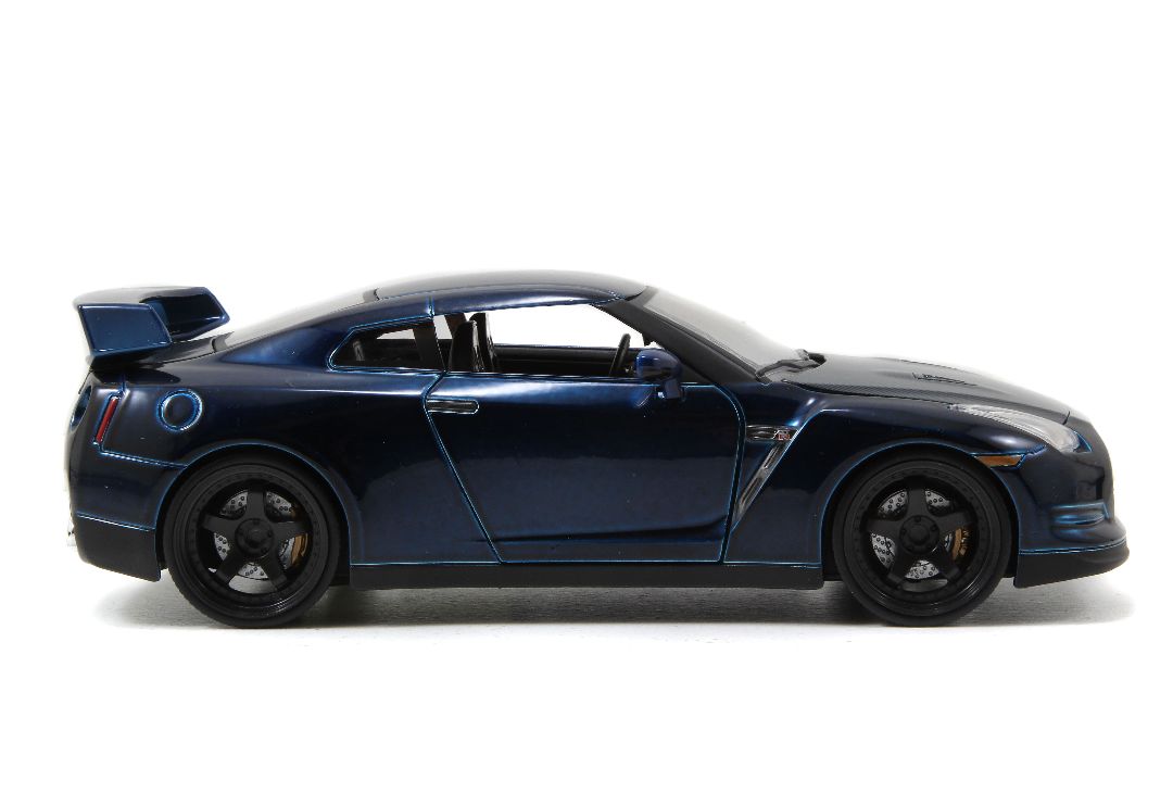 Jada 1/24 "Fast & Furious" Brian's 2009 Nissan GT-R - Blue