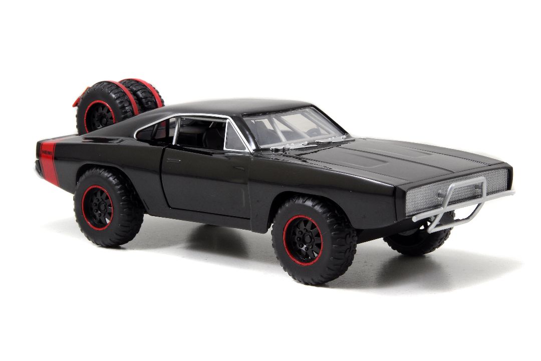 Jada 1/24 "Fast & Furious" 1970 Dodge Charger R/T Off Road Black - Click Image to Close