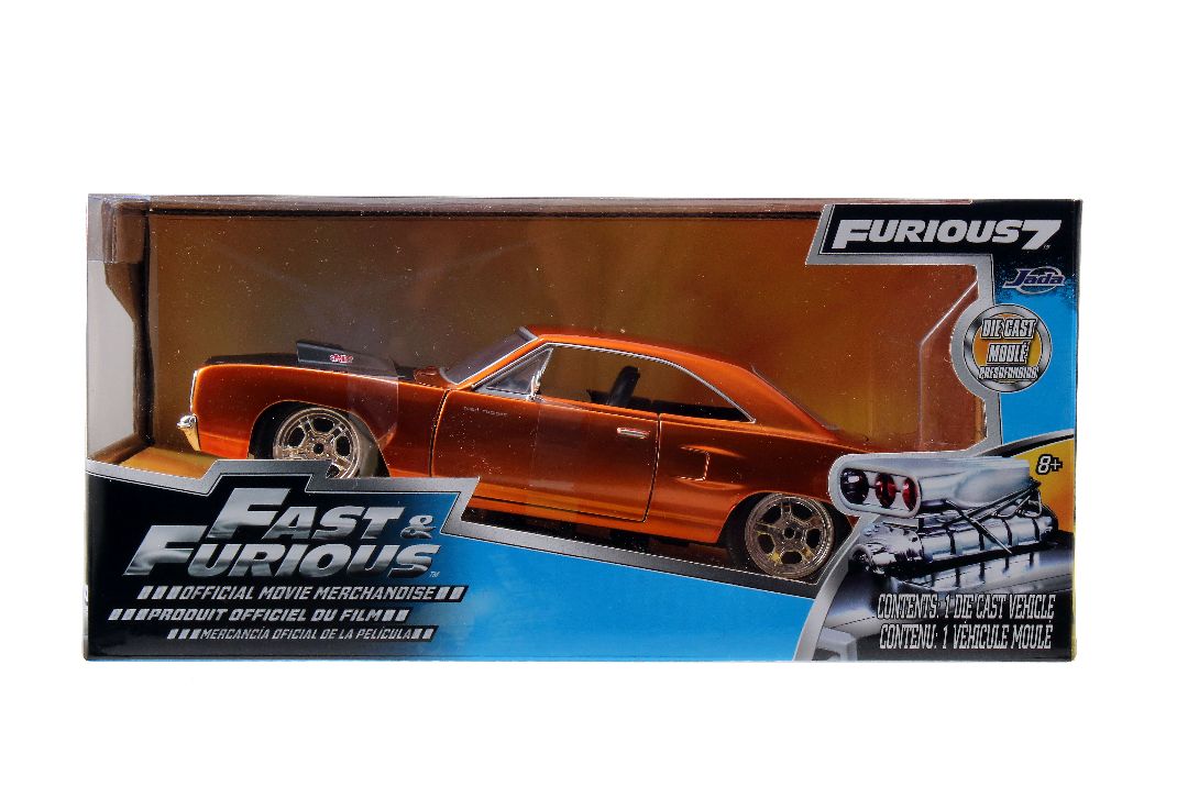 Jada 1/24 "Fast & Furious" Dom's 1970 Plymouth Road Runner - Click Image to Close