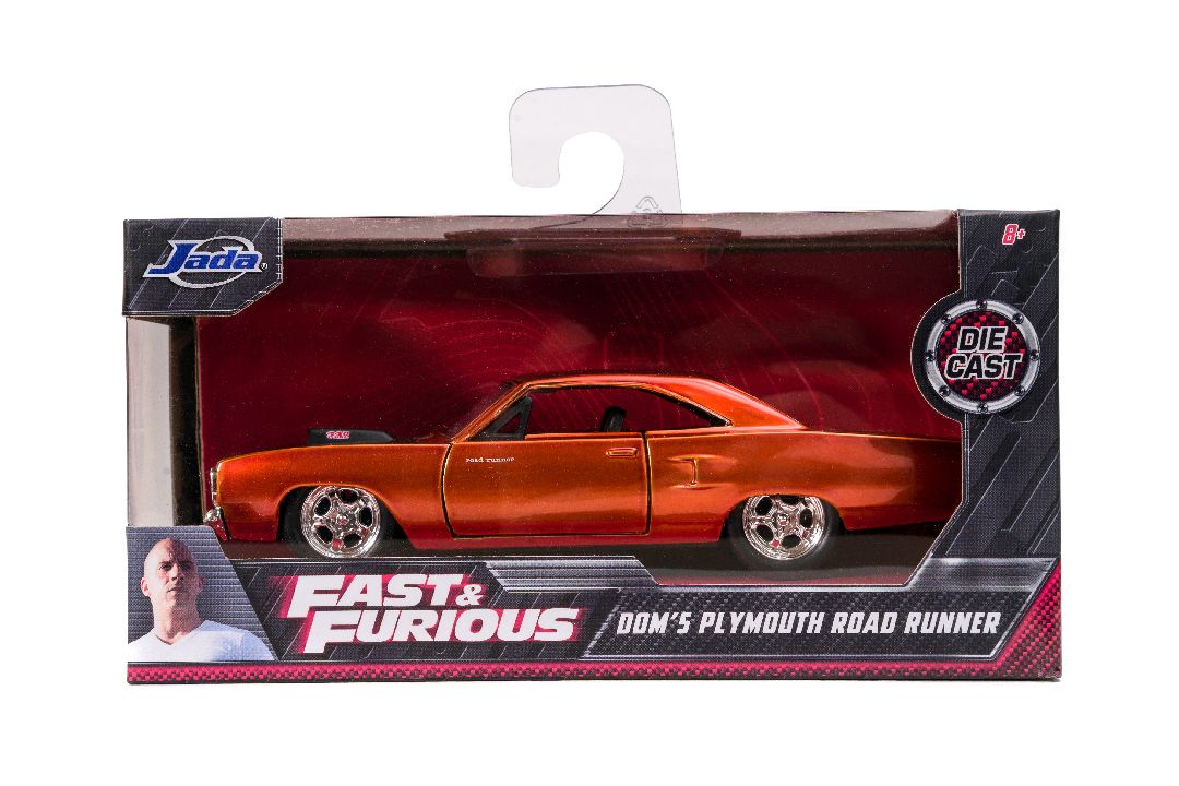 Jada 1/32 "Fast & Furious" Dom's Plymouth Road Runner - Copper - Click Image to Close