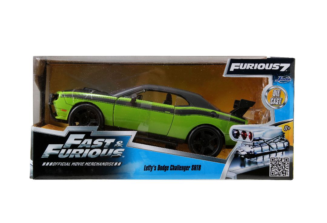 Jada 1/24 "Fast & Furious 7" Letty's 2008 Challenger Off Road - Click Image to Close