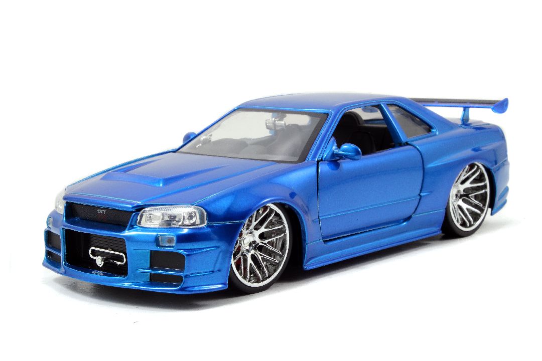 Jada 1/24 "Fast & Furious" - Brian's Nissan Skyline GT-R (R34)