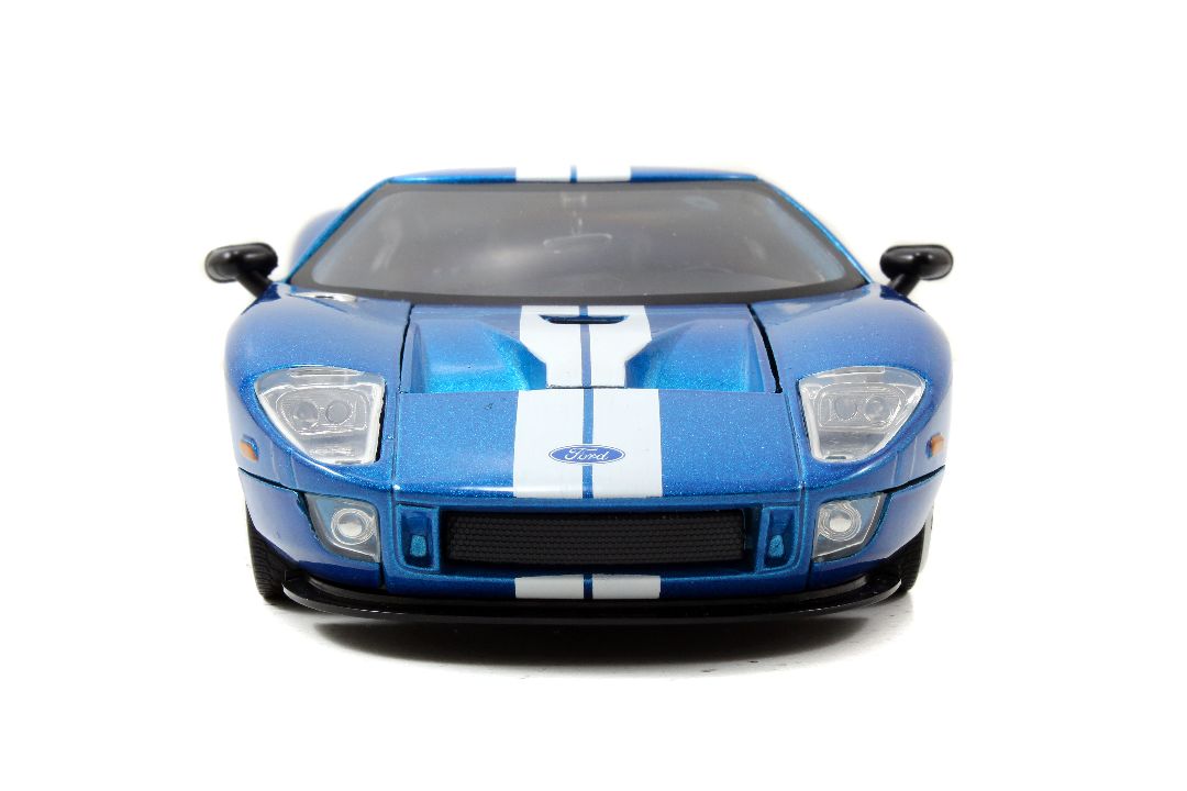 Jada 1/24 "Fast & Furious" 2005 Ford GT - Metallic Blue - Click Image to Close