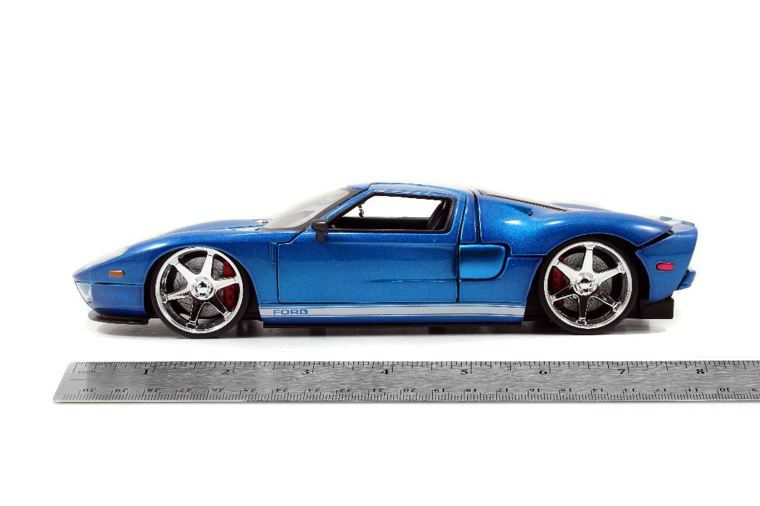 Jada 1/24 "Fast & Furious" 2005 Ford GT - Metallic Blue