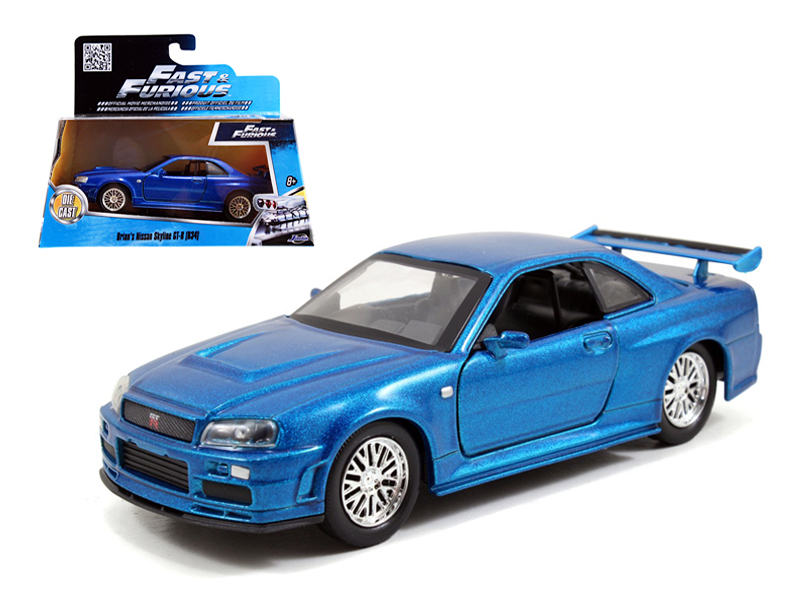 "Fast & Furious" 1/32 Brian's 2002 Nissan GTR Skyline - Click Image to Close