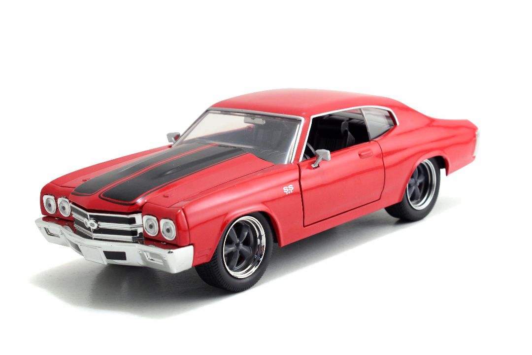 Jada 1/24 "Fast & Furious" Dom's Chevy Chevelle SS Red w/ Black