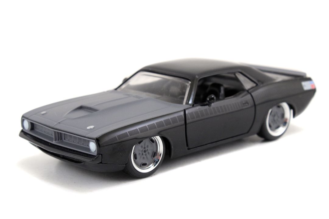 Jada 1/32 "Fast & Furious" Letty's Plymouth Barracuda - Black - Click Image to Close