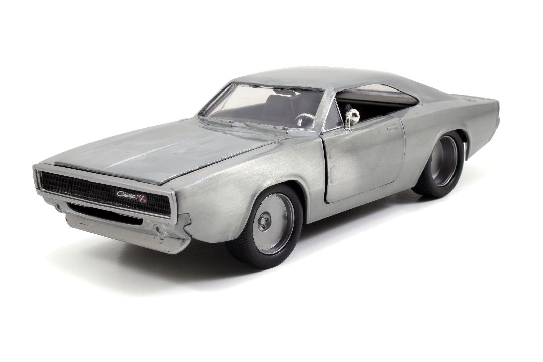 Jada 1/24 "Fast & Furious" 1968 Dodge Charger R/T - Bare Metal - Click Image to Close