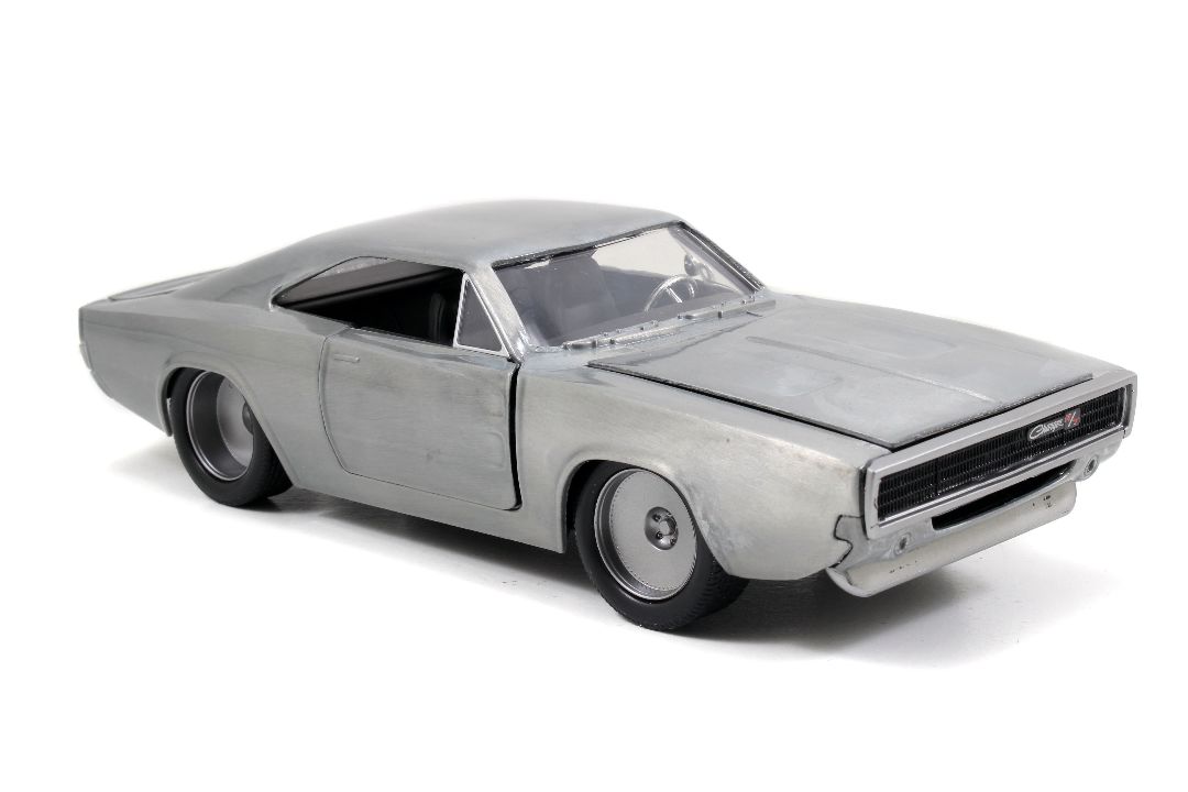 Jada 1/24 "Fast & Furious" 1968 Dodge Charger R/T - Bare Metal