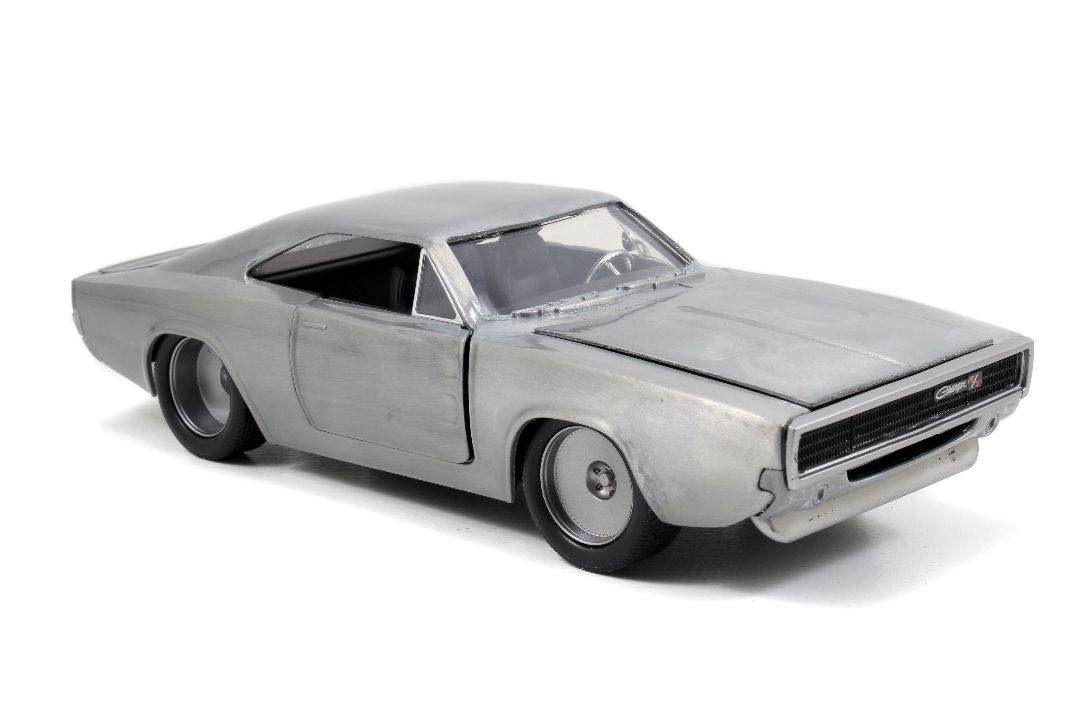 Jada 1/24 "Fast & Furious" 1968 Dodge Charger R/T - Bare Metal - Click Image to Close