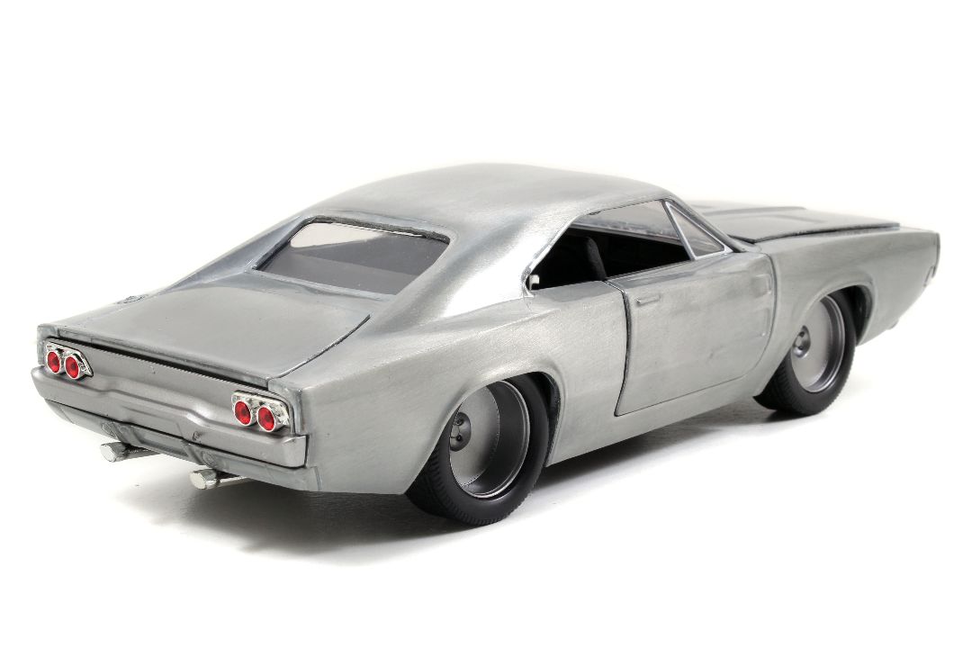 Jada 1/24 "Fast & Furious" 1968 Dodge Charger R/T - Bare Metal - Click Image to Close