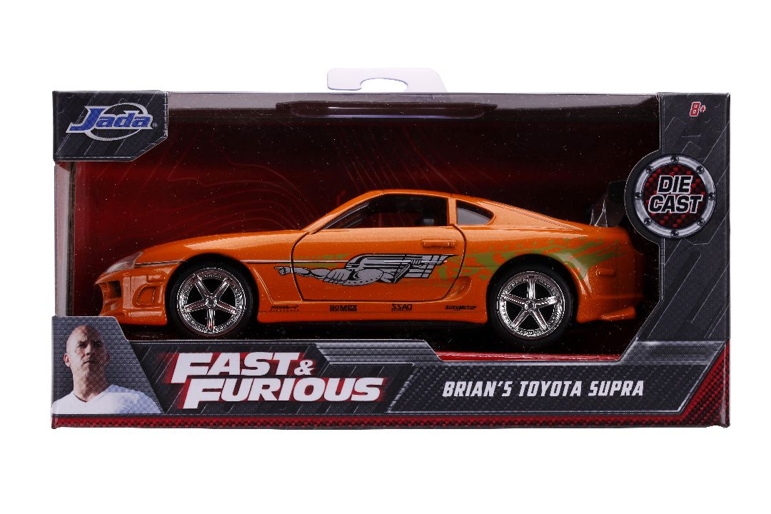 Jada 1/32 "Fast & Furious" Brian's Toyota Supra - Orange