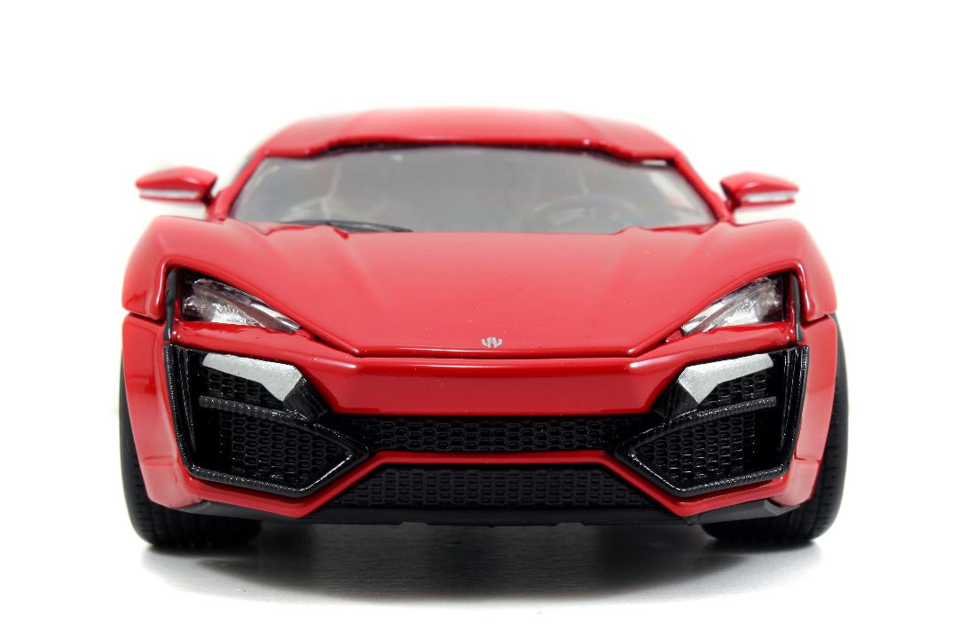 Jada 1/24 "Fast & Furious" Lykan Hypersport - Glossy Red