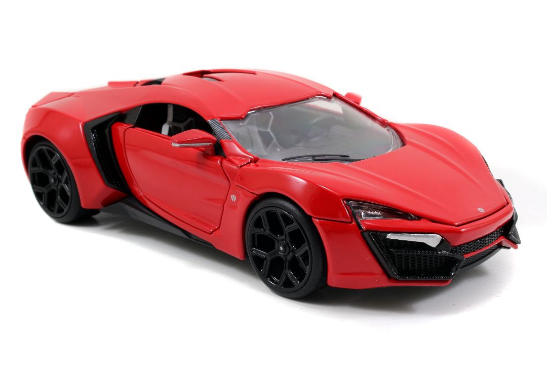 Jada 1/24 "Fast & Furious" Lykan Hypersport - Glossy Red