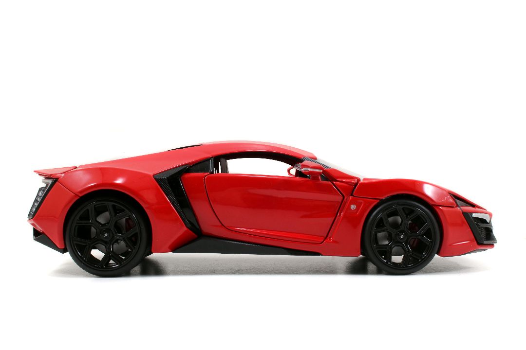 Jada 1/24 "Fast & Furious" Lykan Hypersport - Glossy Red