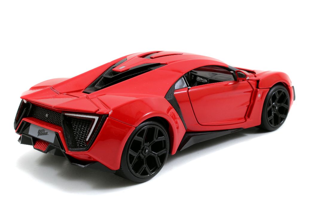 Jada 1/24 "Fast & Furious" Lykan Hypersport - Glossy Red - Click Image to Close