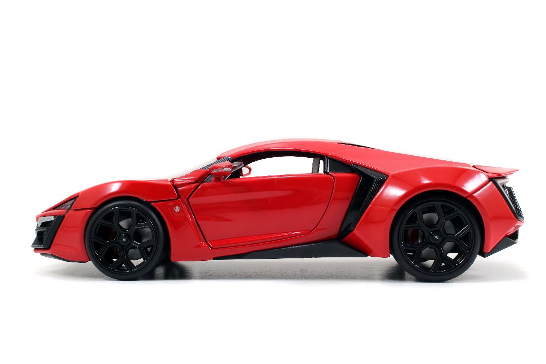 Jada 1/24 "Fast & Furious" Lykan Hypersport - Glossy Red - Click Image to Close