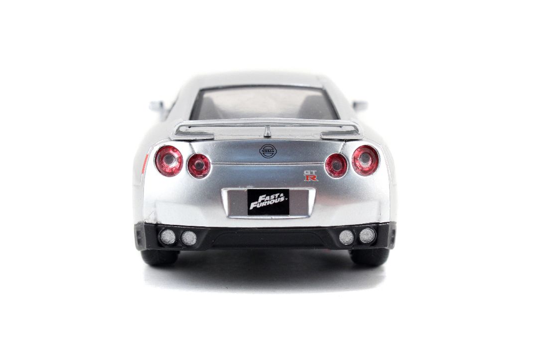 "Fast & Furious" 1/32 2009 Nissan GTR (R35) - Silver - Click Image to Close