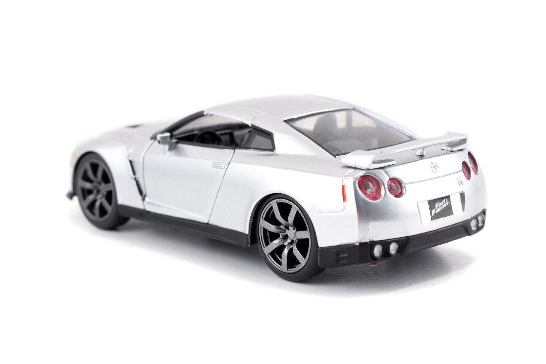 "Fast & Furious" 1/32 2009 Nissan GTR (R35) - Silver - Click Image to Close