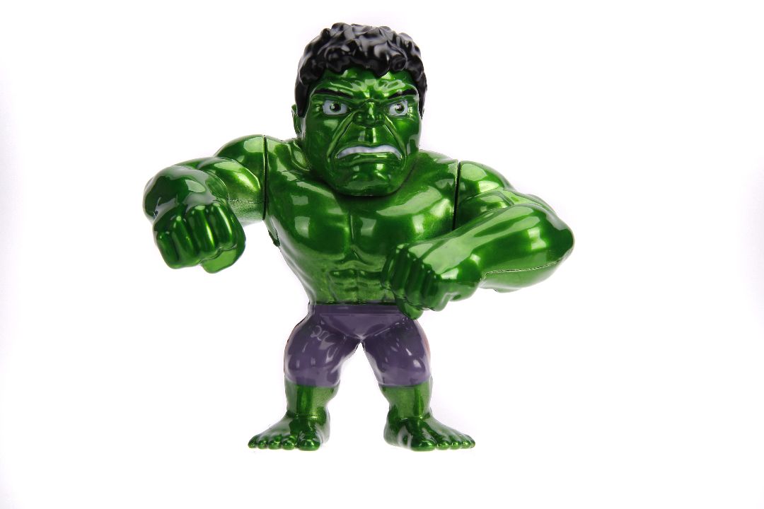 Jada 4" Metalfigs Marvel - Hulk - Click Image to Close