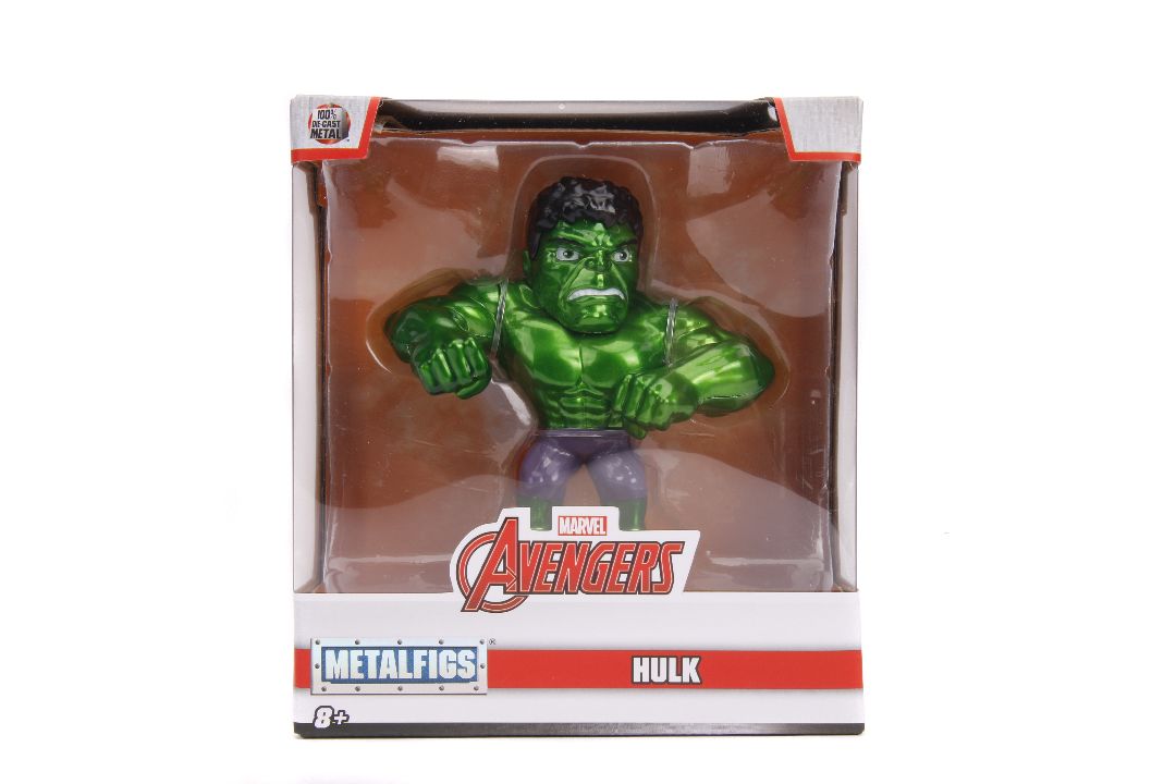 Jada 4" Metalfigs Marvel - Hulk - Click Image to Close