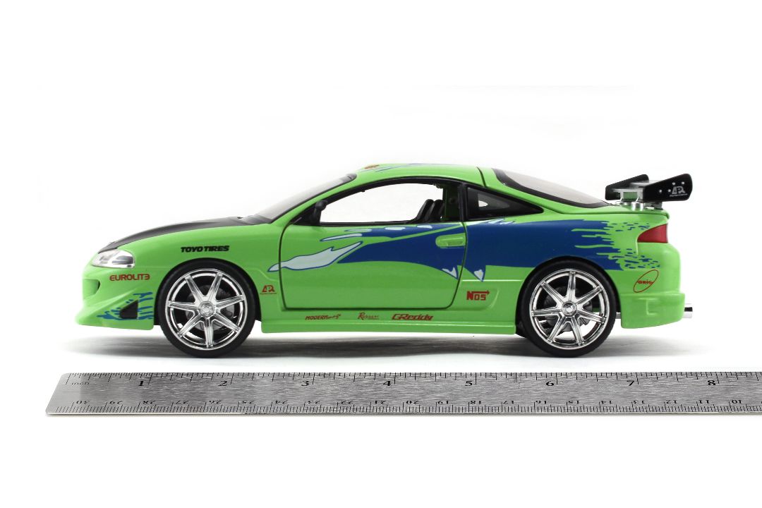 Jada 1/24 "Fast & Furious" Brian's Mitsubishi Eclipse - Green