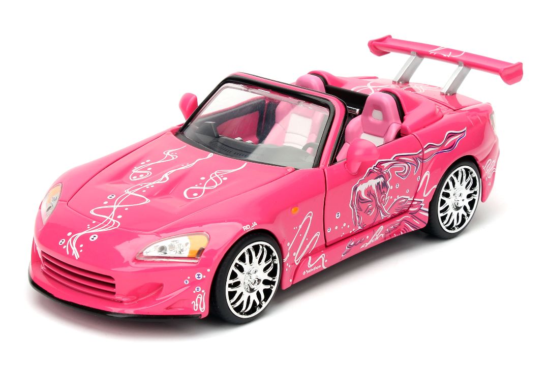 Jada 1/24 "Fast & Furious" Suki's Honda S2000 - Pink - Click Image to Close