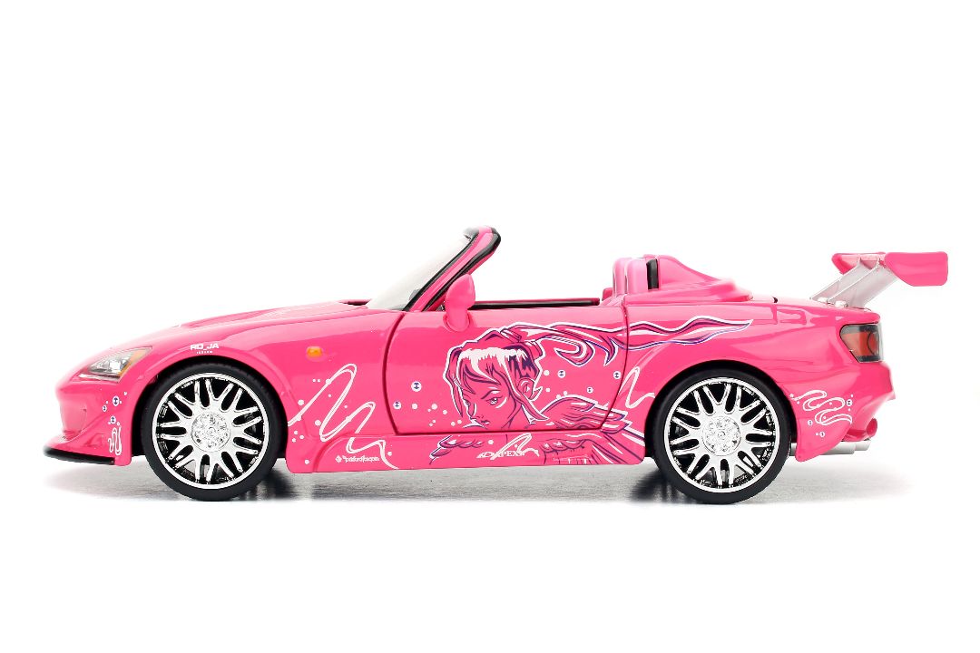 Jada 1/24 "Fast & Furious" Suki's Honda S2000 - Pink - Click Image to Close