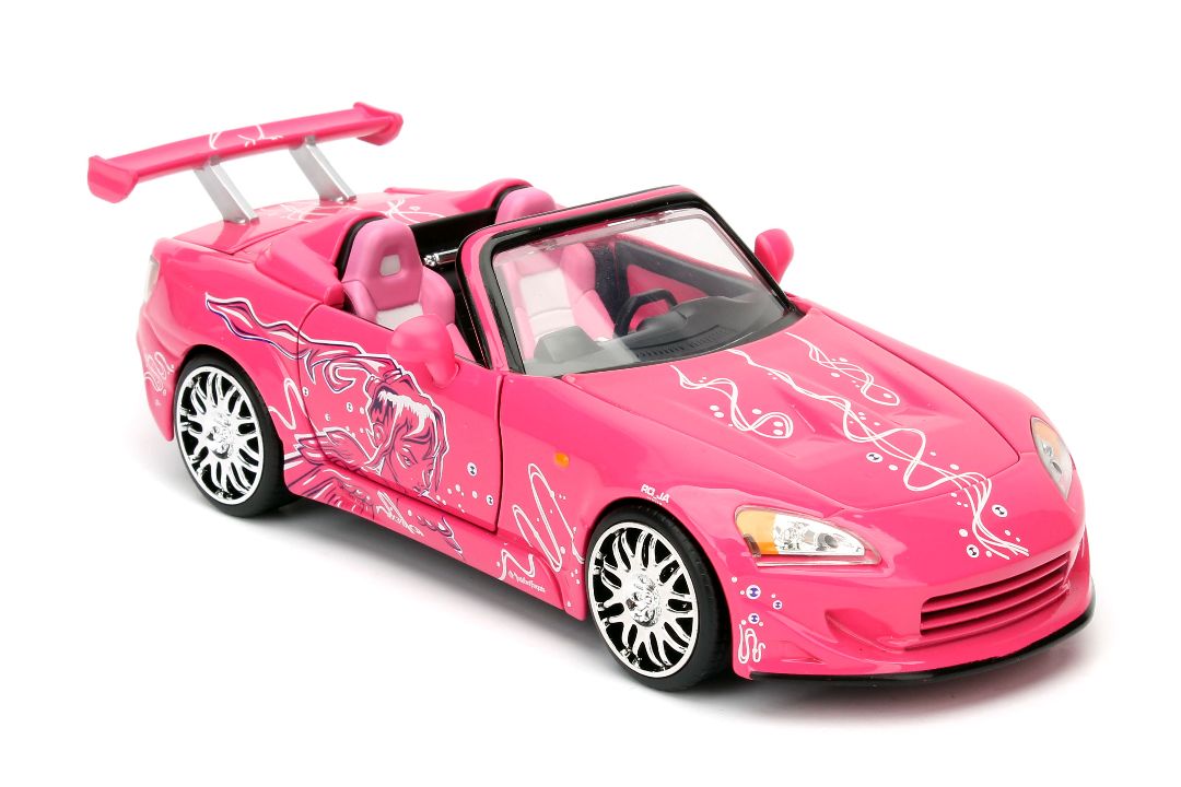 Jada 1/24 "Fast & Furious" Suki's Honda S2000 - Pink - Click Image to Close