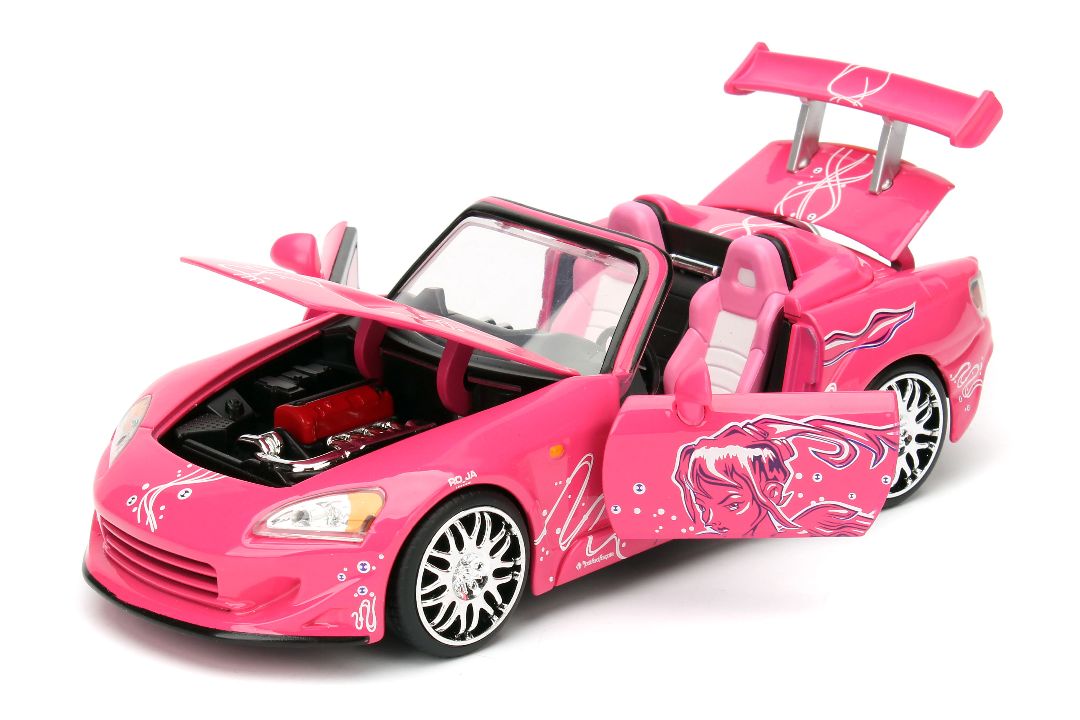 Jada 1/24 "Fast & Furious" Suki's Honda S2000 - Pink - Click Image to Close