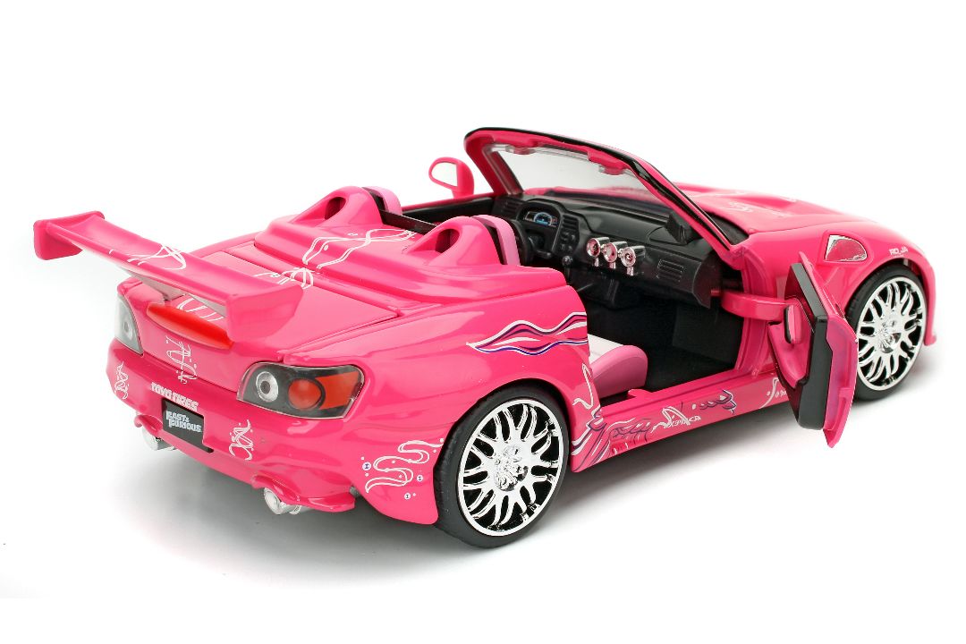 Jada 1/24 "Fast & Furious" Suki's Honda S2000 - Pink - Click Image to Close