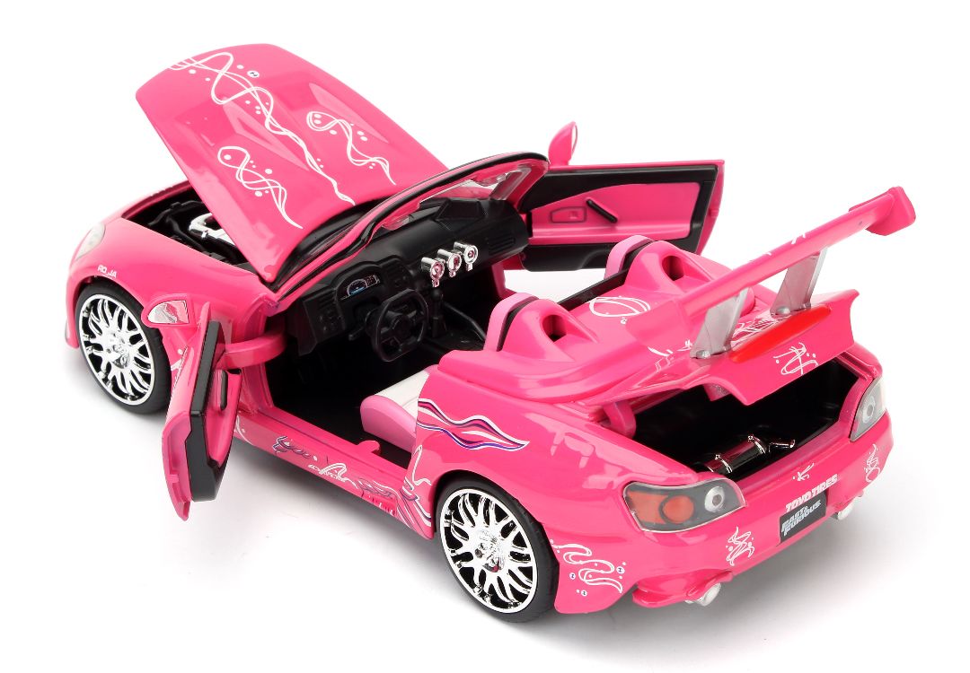 Jada 1/24 "Fast & Furious" Suki's Honda S2000 - Pink - Click Image to Close