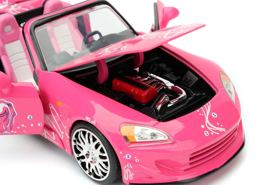 Jada 1/24 "Fast & Furious" Suki's Honda S2000 - Pink - Click Image to Close