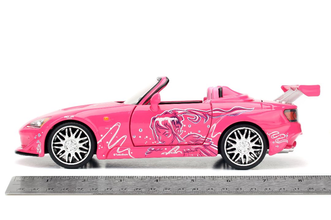 Jada 1/24 "Fast & Furious" Suki's Honda S2000 - Pink - Click Image to Close