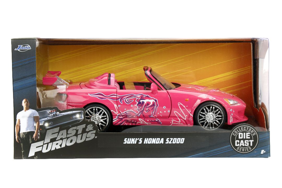 Jada 1/24 "Fast & Furious" Suki's Honda S2000 - Pink